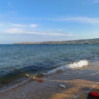Феодосия. Феодосийский залив у пляжа «Лазурный берег». :: Пётр Чернега