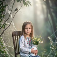 Девочка в лесу :: Екатерина Панова