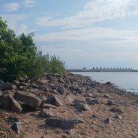 Александровская. С видом на дамбу :: Наталья Герасимова Александровская. С видом на дамбу :: Наталья Герасимова
