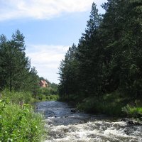 речка быстрая :: Ольга Лебедева (Беловласова) речка быстрая :: Ольга Лебедева (Беловласова)