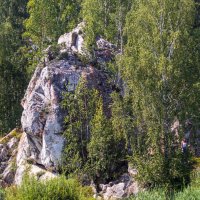 Кавдымов камень или скала Сторож :: Любовь Сахарова