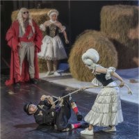Актёры Дмитрий Гирев, Виктория Жилина, Александр Чередник и Виктория Зайцева. :: Александр Максимов
