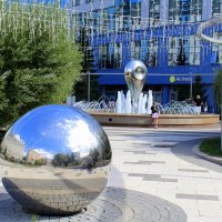 Сквер "Крылья Сибири" ...или найди меня)