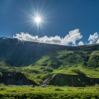 Мидаграбинская долина. Северная Осетия - Алания.
