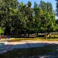 Феодосия. Сквер им. 40-летия освобождения Феодосии. :: Пётр Чернега