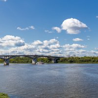 Канавинский мост через реку Оку