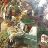 "Колхозный рынок" фрагмент картины 2 :: ИРЭН@ .