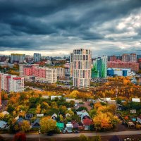 Город наступает