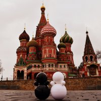 Матрешки на Красной площади