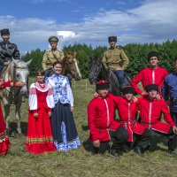 Казаки и казачий ансамбль :: Сергей Цветков