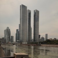 Высотки в "Москва Сити"