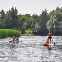 Сапы завоевали водное пространство