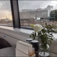 Вид за мокрым окном теплохода. :: Лилия * Вид за мокрым окном теплохода. :: Лилия *