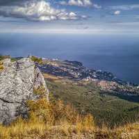 Вид с горы Ай-Петри.
