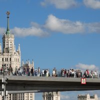 Тёплым августовским днём в Зарядье