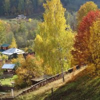 осенние дни в Плёсе :: Валентина. . осенние дни в Плёсе :: Валентина. .