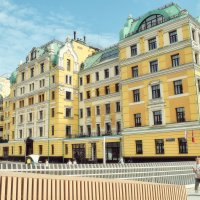 Дом на Якиманской набережной. :: Татьяна Помогалова Дом на Якиманской набережной. :: Татьяна Помогалова
