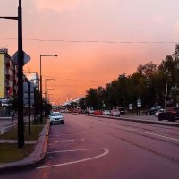 Вечерний город