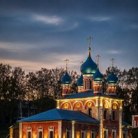 Храмы на берегах Волги :: Александр Катюрин Храмы на берегах Волги :: Александр Катюрин