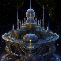 инопланетная архитектура.