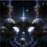 инопланетная архитектура.
