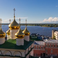 Купола церкви Рождества Иоанна Предтечи в Нижнем Новгороде