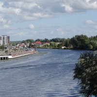 Река Старая Преголя, Калининград