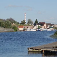 Река Новая Преголя, Калининград
