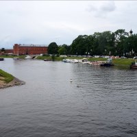 вид с Иоанновского моста на Кронверкскую набережную