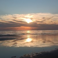 На закате осень