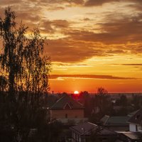 Время уходящего солнца. :: Петр Беляков