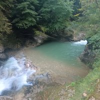 Водопад в Гуамской ущелье