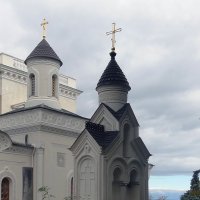 Звонница (колокольня) домовой Крестовоздвиженской церкви. :: Vyacheslav Gordeev Звонница (колокольня) домовой Крестовоздвиженской церкви. :: Vyacheslav Gordeev