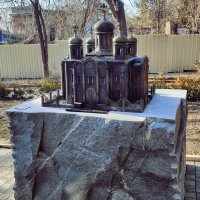 Спасский собор в бронзовой миниатюре