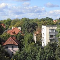 Виды города с колеса обозрения
