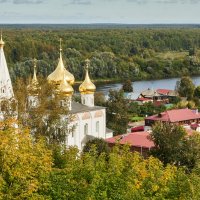 Вид на Гороховец и Клязьму :: Алексей Р. Вид на Гороховец и Клязьму :: Алексей Р.
