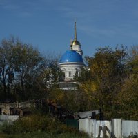 Купола Успенского храма :: Сергей Сергеев Купола Успенского храма :: Сергей Сергеев