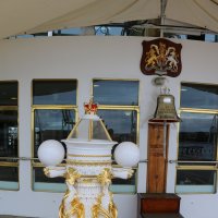 На палубе королевской яхты Британия