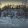 "Заснежило. Январский вечер у речки"© :: Владимир Макаров