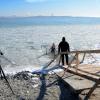Крещение в водах Каспия :: Анатолий Чикчирный