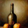 Бутылка и два яблока :: Георгий Пичугин