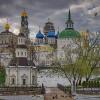 "Троице-Сергиева лавра. Цветение и снег"© :: Владимир Макаров