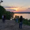 Самара. В парке на закате :: Олег Манаенков