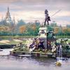 Петергоф. Верхний сад. Фонтан Нептун. ( Плёнка нег.  35 мм. ) :: В и т а л и й .... Л а б з о'в