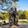Памятник Петру и Февронии Муромским. Ангарск :: Надежда Чернецкая