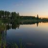 Летний вечер на Лебяжьем озере. :: Виктор Евстратов