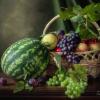 Натюрморт с арбузом и фруктами :: Ирина Приходько