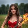Девушка с гитарой :: Сергей 