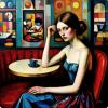 в кафе. :: Mila 