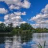 На водной глади синева и волны в мелкую морщинку... :: Наталья Димова